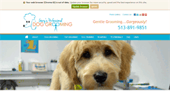Desktop Screenshot of garysdoggrooming.com